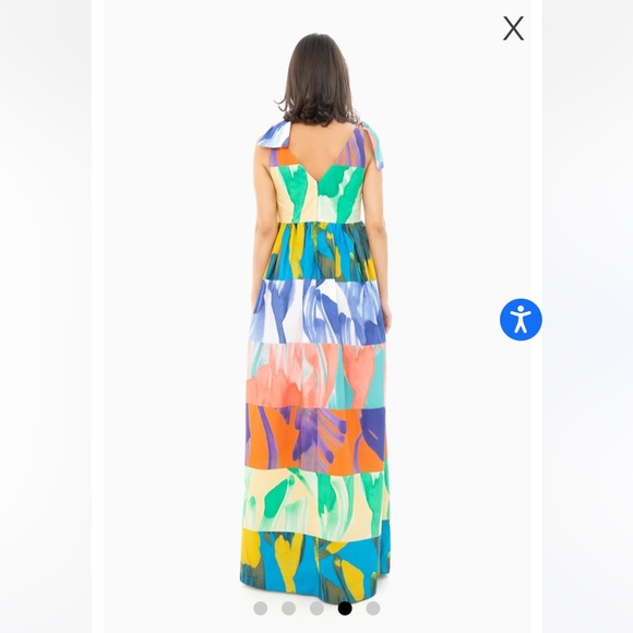 NWT Odeeh ultramarine maxi dress XS S - Picture 15 of 16